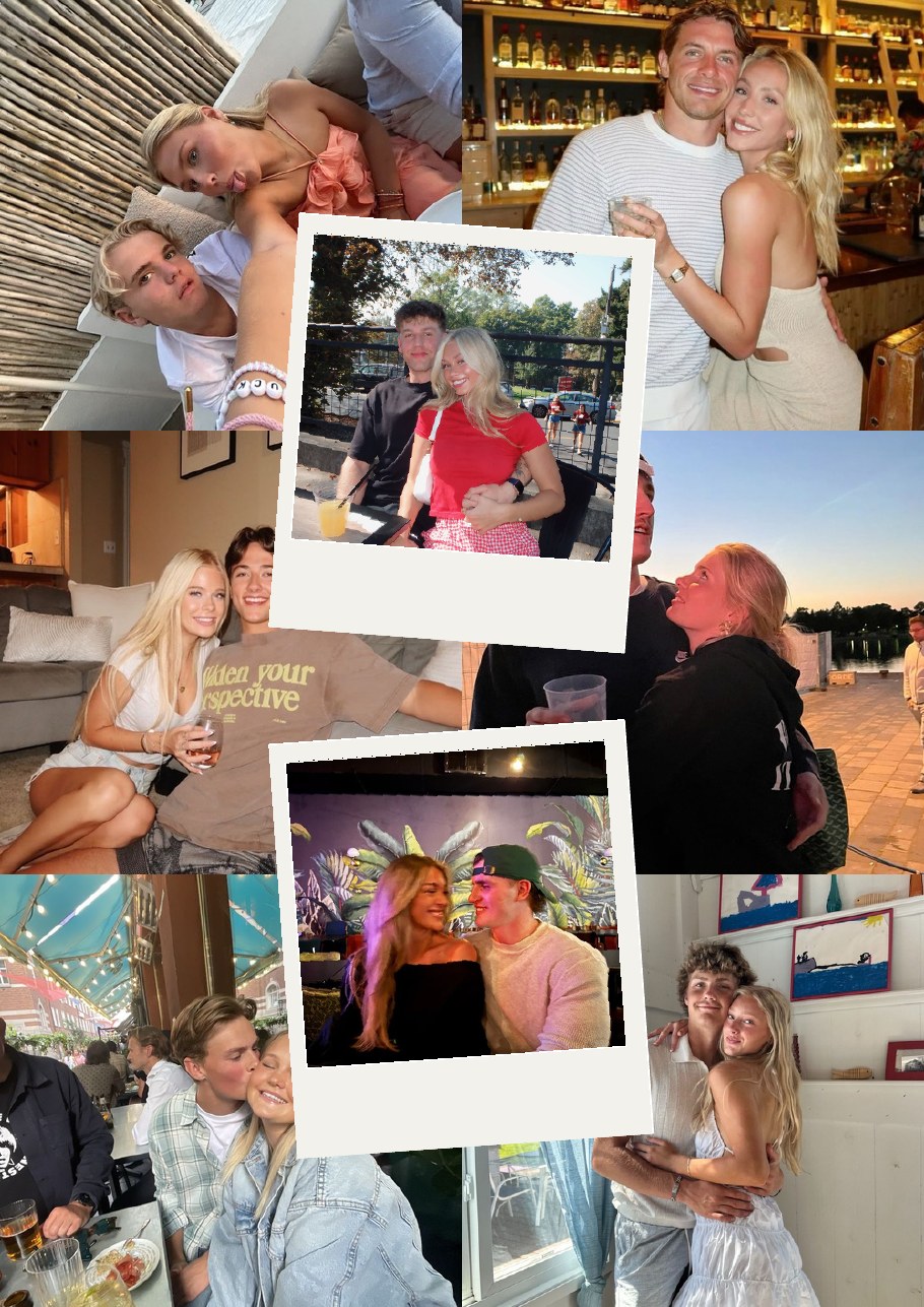 A photo collage page
